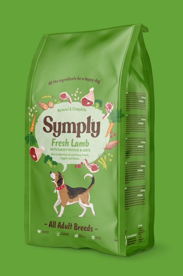 Symply dry dog food outlet
