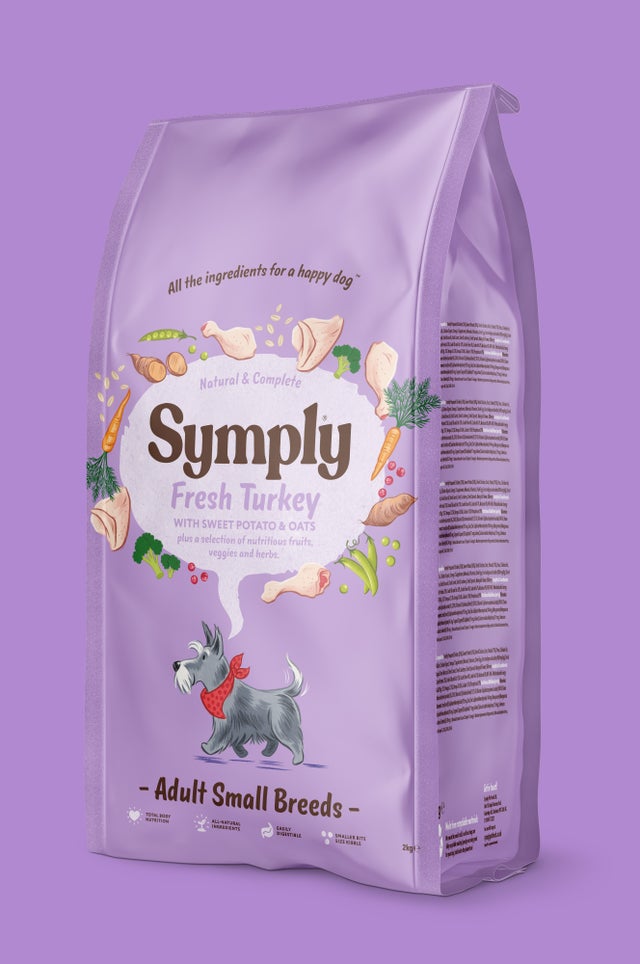 Symply dry dog food discount